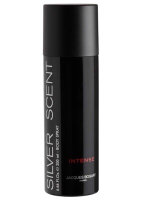 SILVER SCENT INTENSE by Jacques Bogart Body Spray for Men 6.66 oz 200 ml NEW CAN