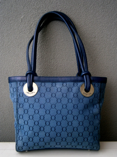 OROTON SIGNATURE TOTE CANVAS /LEATHER BAG.#168006