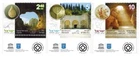 ISRAEL 2017 - UNESCO World Heritage Sites in Israel - Scott# 2135-7 - MNH
