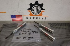 Bimba 092-R Pneumatic Cylinders New Old Stock Lot of 3 Missing 1 Nut
