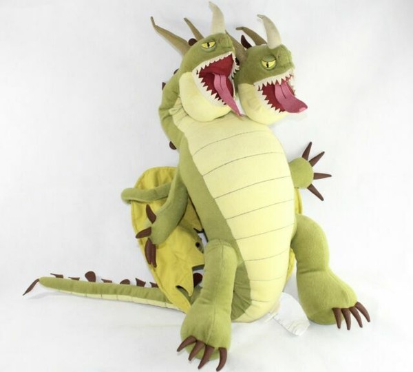 DreamWorks How to Train Your Dragon Zippleback Twoheaded Pillow Time