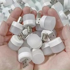 1-20pcs Mini USB Night Light Warm White Eye Protection Book Reading Light