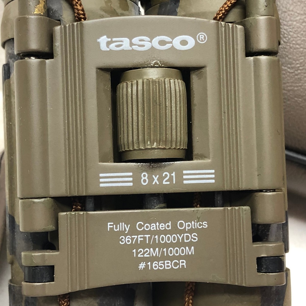 デコノフ　b Tasco Binocular 8x21 Fully Coated Optics #165BCR Case 367ft/1000yd