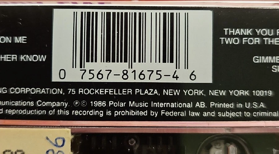 ABBA - Abba Live Cassette SEALED - Image 4 of 4