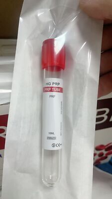 10/20/50pcs P-R-F Tube Red Independent Package 10ml High-quality Glass Material