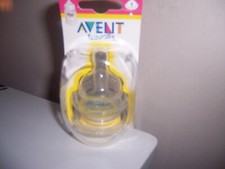 Philips Avent Naturally Bottle Nipples 0m 2 Nipples
