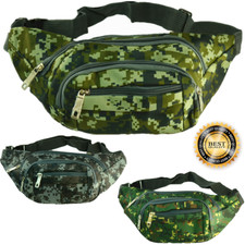 Fanny Pack Waist Bags Canvas Belt Hip Camo Travel Sports Pouch Purse Bum Bag Lot