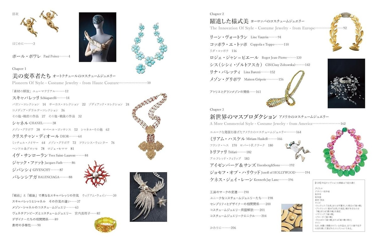 costume jewelry for haute couture 洋書 希少本 Costume