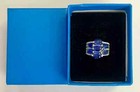 HSN Colleen Lopez Sterling Oval Kyanite & White Zircon 7-Stone Ring Size 5 — photo 10