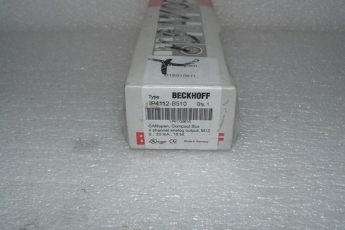 Beckhoff IP4112-B510 Fieldbus Compact Box CANopen 4 Channel Analog Output 16 Bit - Picture 3 of 4