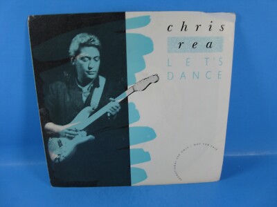 Chris Rea Let's Dance 45rpm 7'' Vinyl Record 1987 Promo