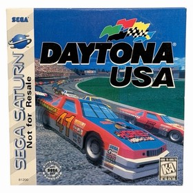 Daytona USA Not For Resale (Sega Saturn, 1996) Disc & Cardboard Sleeve Only