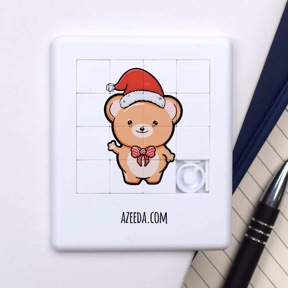 'Christmas Bear' Sliding Puzzle (PZ00026266)