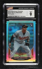 2013 Bowman Chrome Refractor Manny Machado #205 CGC 9 Mint 0lv3