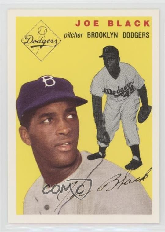 1994 Topps Archives The Ultimate 1954 Set Gold Joe Black #98 0a3