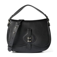 Coccinelle Mavery Schultertasche Leder 27Cm #COC-E1U7F180101 (Noir)