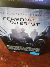 Person Of Interest The Complete Series 1-5 on DVD Box Set Discs Mint Box Exc $70