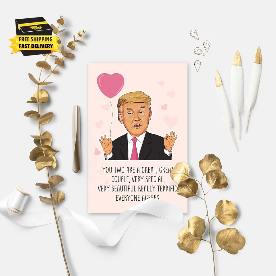 Tarjeta de boda para amigos familiares, divertida tarjeta de compromiso o ducha nupcial para hombres Foto 4 de 4