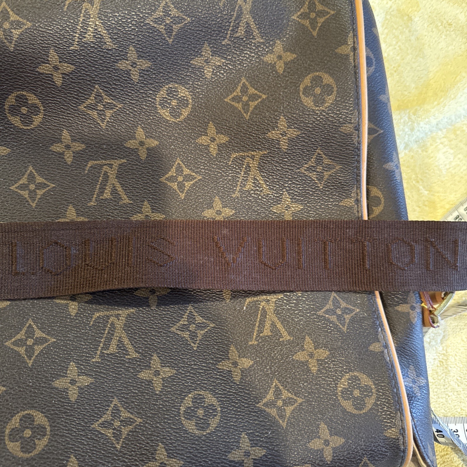 Monogram  Message Bag With Adjustable Shoulder St… - image 12