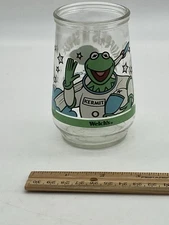 Vintage Muppets In Space - Kermit - Welch's Jelly Jar Glass