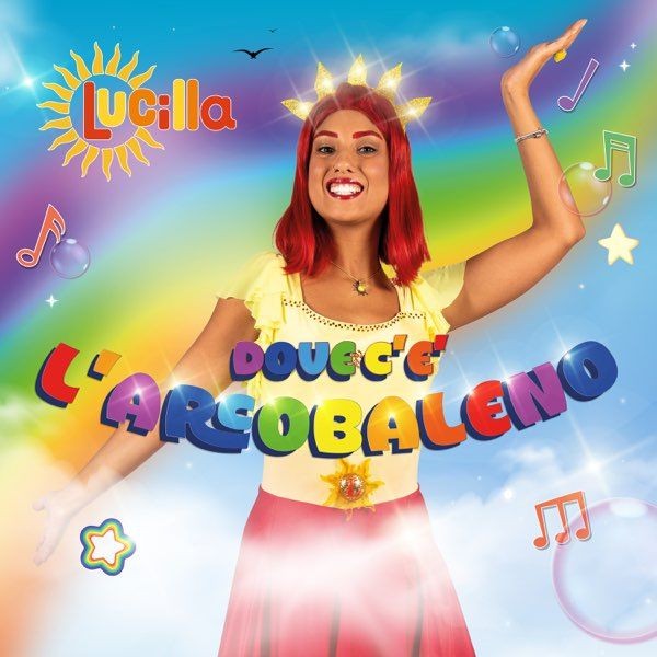 Audio Cd - Lucilla - Dove C'e' L'arcobaleno - Alman Kids -D- Neu-image