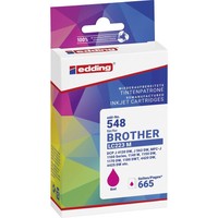Edding Druckerpatrone Ersetzt Brother LC-223M Kompatibel Magenta EDD-548