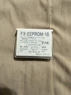 Mitsubishi FX-EEPROM-16 Memory Card Cassette FXEEPROM16