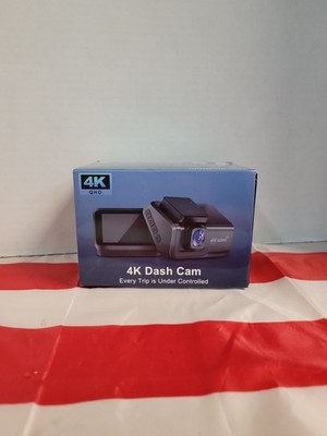 Viidure 4K Dash Cam 3'' LED Display Wifi Loop Recording Motion Detection