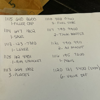 #ad STIHL PARTS LOT. 4118 713 6301.... Surplus ITEMS. OEM Pics for list. $79.98