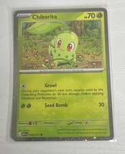 Pokémon Ascended Heroes #8/217 Chikorita Cosmos Holo