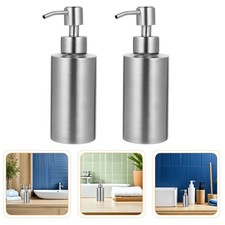2pcs Lotion Dispensing Bottles: Countertop Hand Soap Dispenser Refillable
