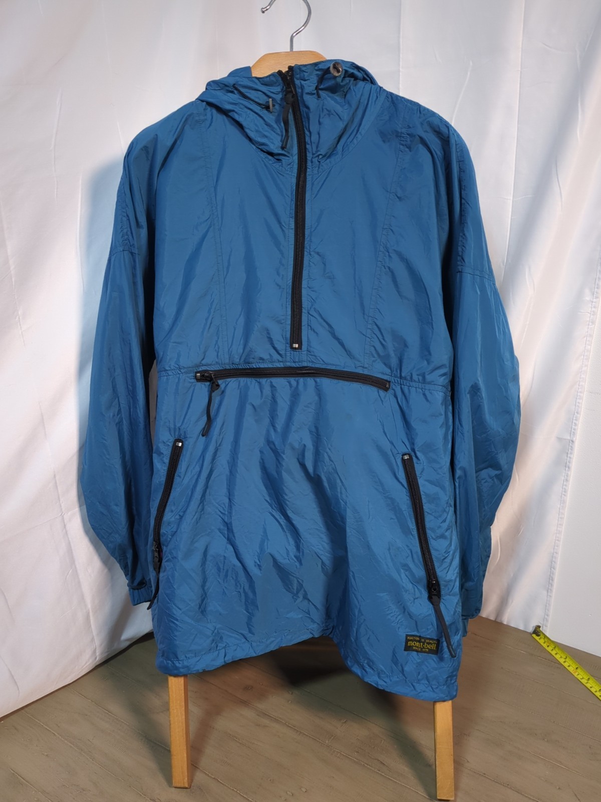 Montbell Half Zip Anorak Stowaway Jacket Function Is Beauty Bean Jacket Size...