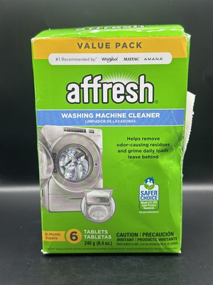 #ad Affresh Washing Machine Cleaner 6 Month Supply Cleans Front Load And Top Load $14.00