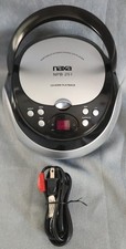 NAXA Electronics NPB-251BK Portable CD Player with AM/FM Stereo Radio,Black