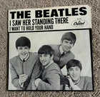 BEATLES I Saw Her Standing There 45 CAPITOL  5112  First CAPITOL Picture Sleeve