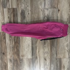 FIGS Zamora Scrub Pants Womens XS Petite Pink High Waisted Jogger Yoga