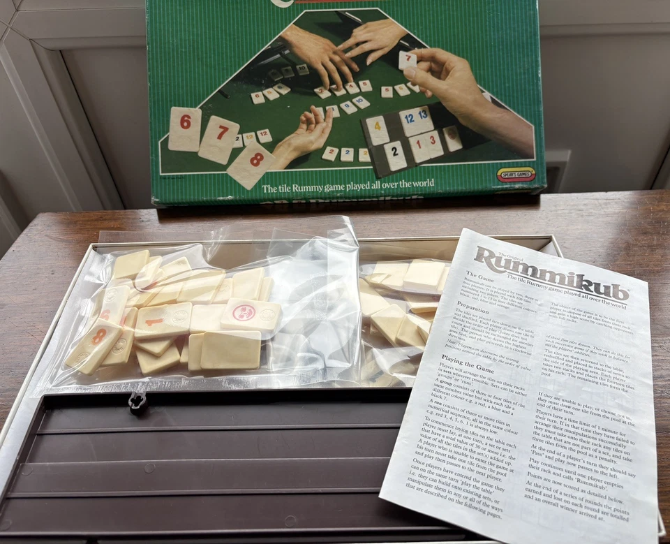 The Original Rummikub - Board Game - Spear’s Games 1998 - 100% Complete - Image 4 of 4