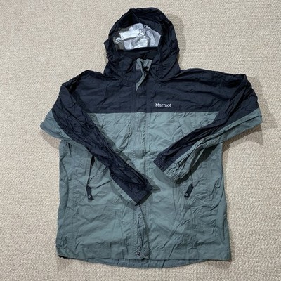 Marmot Jacke Damen Medium* grün packbar Anorak Shell Regenmantel