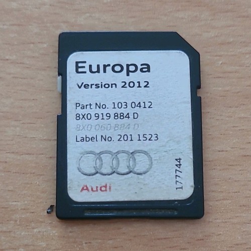 Navigation maps CD/DVD – 8X0919884D
