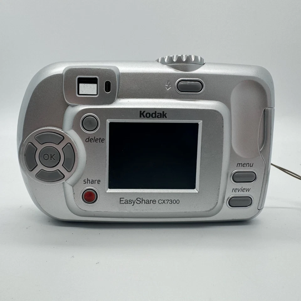Kodak EasyShare CX7300 Digital Point & Shoot Camera 3.2MP Tested & Working - Image 4 of 4