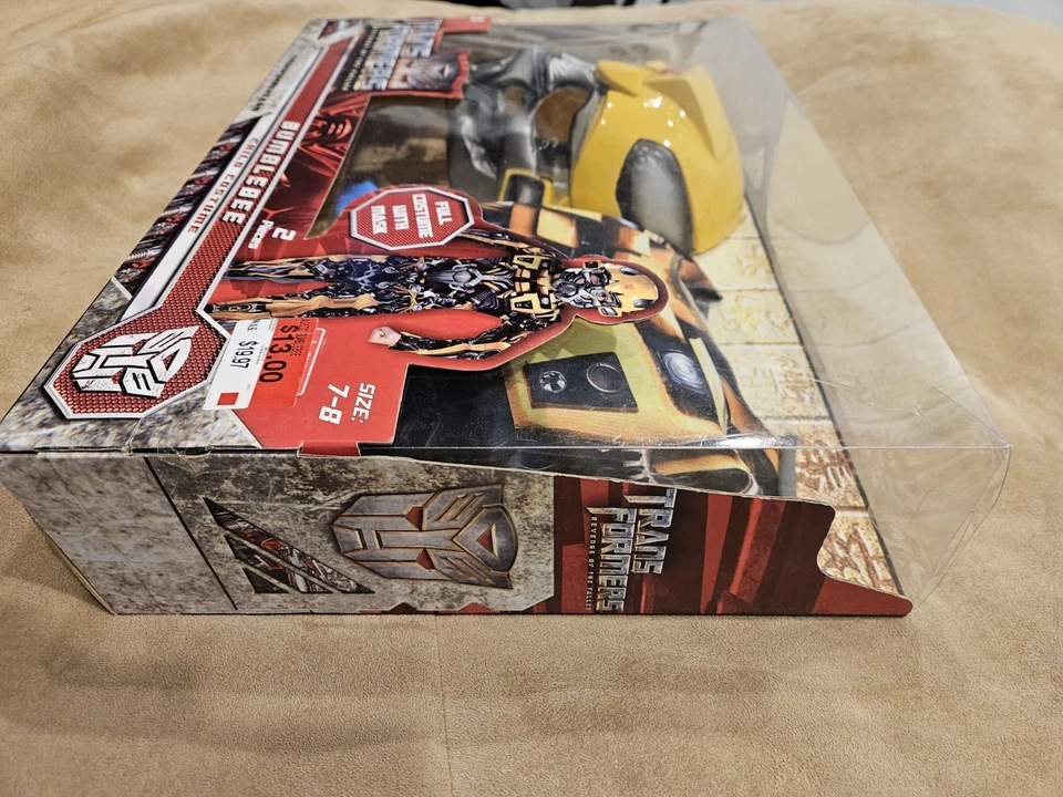 Новый/запечатанный 2009 Transformers костюм для Хэллоуина - BumbleBee молодежный размер 7-8 костюм - Изображение 4 из 4
