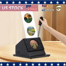 Button Maker 58mm Card Badge Punch Press Machine 500grams Parts Circle Cutter