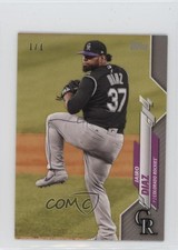 2020 Topps Mini Update Series Platinum 1/1 Jairo Diaz #U-151 nd3