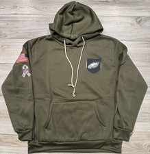 Philadelphia Eagles 2025 Salute to Service Hoodie Mens NFL Sideline Men  s Large