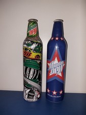 Mountain Dew Mtn Dew Art Flaschen Aluminium Vintage Retro Usa