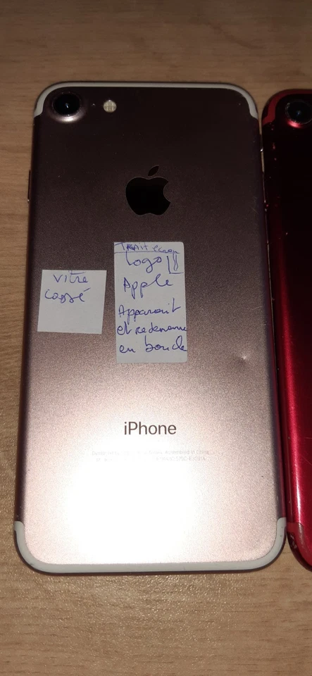 LOT APPLE - 5 x IPHONE MELANGER - ETAT DIVERS - VENDU HS - EN ETAT - POUR PIECES - Photo 3/4