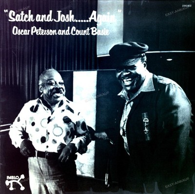 Oscar Peterson and Count Basie - Satch Josh Again LP (VG+/VG) .