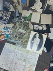 Miscellaneous Lot of US Military Items WW1, WW2, Buttons ,old Camera Kodak