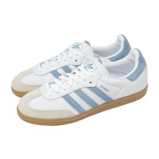 adidas Originals Samba OG W White Ash Blue Gum Women Casual Shoes JS1391