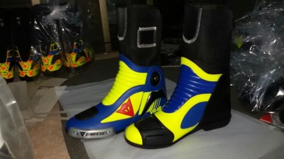 2026 Motorcycle Mens Biker Leather Boots Racing Motorbike Cowhide Leather Shoes